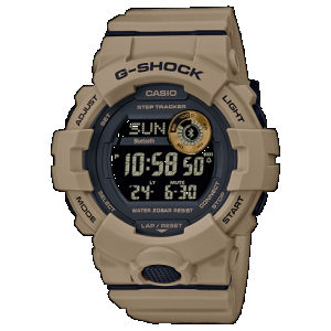 G-Shock G-Squad Tactical Digital GBD800UC-5 Wrist Watch Tan - 