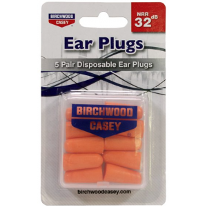 Birchwood Casey Foam Ear Plugs 5 Pack