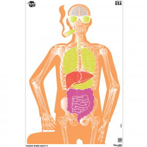 Allen EZ Aim Makin Bones About it 23"x35" Paper Targets 3-Pack