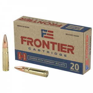 Hornady Frontier Cartridge .300 Blackout 125gr FMJ Ammo 20 Rounds