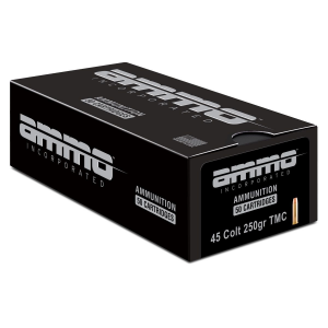 Ammo Inc Signature Target .45 Colt Ammo 250gr TMC 50 Rounds