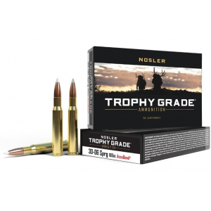 Nosler Trophy Grade .30-06 Springfield Ammo 180gr Accubond 20 Rounds