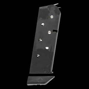 CMC Products Match Grade 1911 Compact .45 ACP 7-Round Black Oxide Magazine with Pad