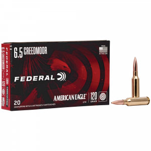 Federal American Eagle 6.5 Creedmoor Ammo 120gr OTM 20 Rounds
