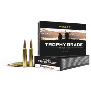Nosler Trophy Grade 30 Nosler Ammo 200gr Accubond 20 Rounds