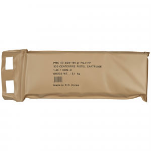 PMC Bronze .40 S&W Ammo 165gr FMJ 300 Round Battle Pack