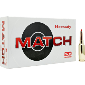 Hornady Match 22 ARC Ammo 88gr ELD Match 20 Rounds
