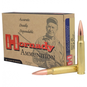 Hornady Vintage Match 8x57 JS Ammo 196gr BTHP 20 Rounds