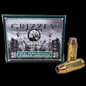 Grizzly Cartridge Company 10mm Auto Ammo 200gr JHP 20 Rounds