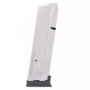 Wilson Combat 1911 Elite Tactical Vickers Duty 9MM 10-Round Magazine With Steel Base Pad