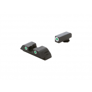 AmeriGlo Classic Tritium Night Sights for Gen 5 Glock Pistols in 9mm / .40 S&W