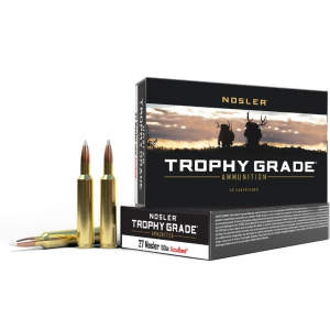 Nosler Trophy Grade 27 Nosler Ammo 150gr Accubond 20 Rounds