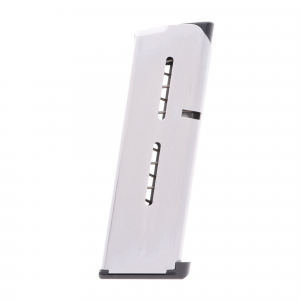 Wilson Combat 1911 Compact .45 ACP 7-Round Steel Magazine with Lo-Profile Steel Base Pad
