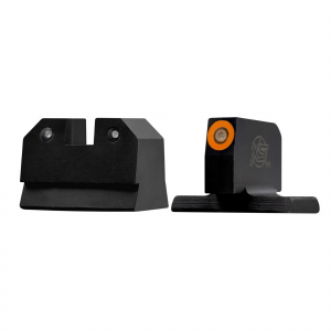 XS Sight Systems R3D Suppressor Height Orange Tritium Night Sights for HK VP9 Pistols