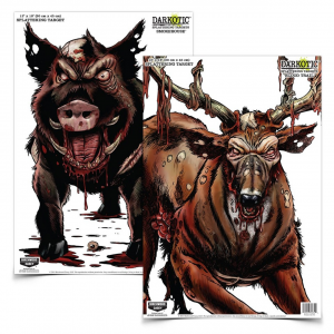 Birchwood Casey 12x18" Darkotic Smokehouse / Blood Trail Target 8-Pack