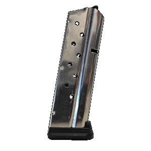 Colt 1911 9mm 9-Round Stainless Steel Magazine with Bumper Pad
