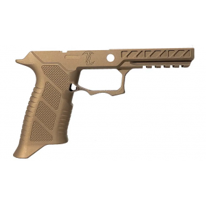 Timber Creek Outdoors Full-Size Sig P320 Pro Grip Module with Manual Safety Cutout - Burnt Bronze