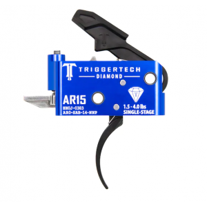 TriggerTech AR-15 Single Stage Black Diamond Trigger Pro Curved