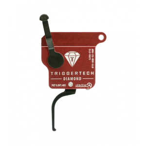 TriggerTech Remington 700 Clone Clean Single Stage Diamond Trigger Right Hand Black Flat