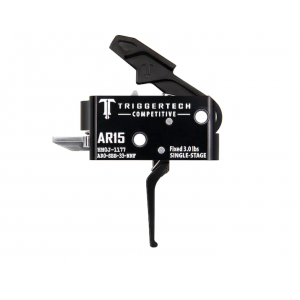 TriggerTech AR-15 Single Stage Black Competitive Trigger Flat