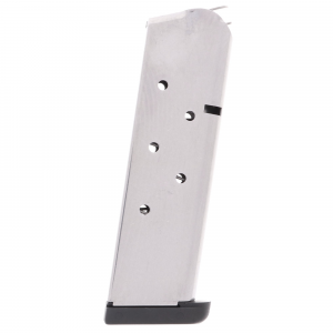 Springfield Armory 1911 .45 ACP 7-Round Stainless Steel Magazine w/ Slam Pad