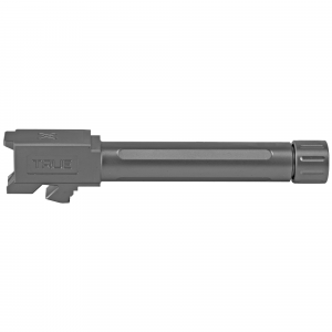 True Precision Threaded Barrel for Gen 1-5 Glock 19, 19X, 45 - BLK DLC