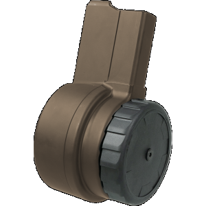 Warrior Systems AR-15 .223 / 5.56 50-Round Drum Magazine - Midnight Bronze