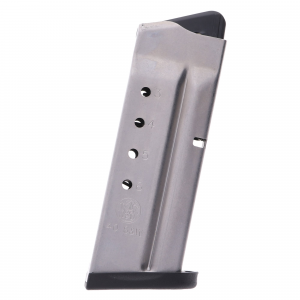Smith & Wesson S&W M&P Shield .40 S&W 6-Round Stainless Steel Factory Magazine