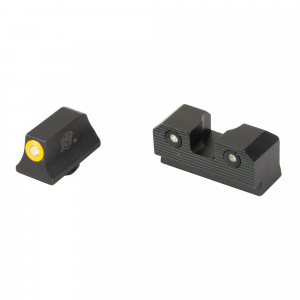 XS Sight Systems R3D 2.0 Suppressor Height Tritium Night Sights for Glock 43 Pistols - Orange