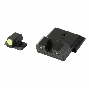 XS Sight Systems R3D 2.0 Tritium Night Sights for Optic-Ready S&W M&P Shield Pistols - Green
