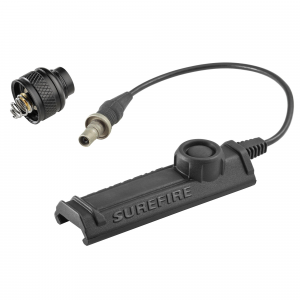 Surefire Replacement Rear Cap Assembly Fits M6XX Scoutlight Series Includes SR07 Rail Mount Tape Switch - Black