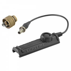 Surefire Replacement Rear Cap Assembly Fits M6XX Scoutlight Series Includes SR07 Rail Mount Tape Switch - Tan