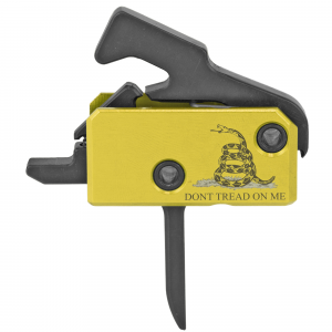RISE Armament Don't Tread On Me Super Sporting Trigger with Anti-Walk Pins - Flat