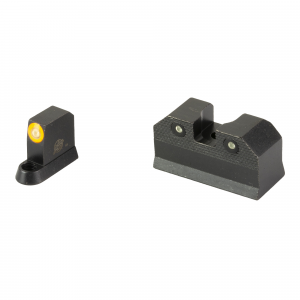 XS Sight Systems R3D 2.0 Suppressor Height Tritium Night Sights for CZ P10 Pistols - Orange