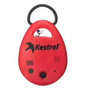Kestrel DROP D3 Environmental Data Logger Red