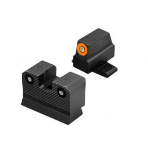 XS Sight Systems R3D 2.0 Suppressor Height Tritium Night Sights for Sig P320, P365, P226, X-Macro Pistols - Orange