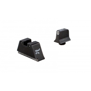 Trijicon Tritium Suppressor Height Sights Glock 17 / 19 / 22 / 34 Black Rear Orange Tritium