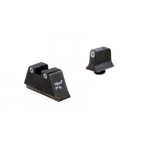 Trijicon Tritium Suppressor Height Sights Glock 20 / 21 / 41 White Front & Rear Yellow Tritium
