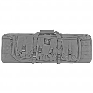 Bulldog Cases Elite Tactical Double Rifle Case 37 Inches - Seal Gray