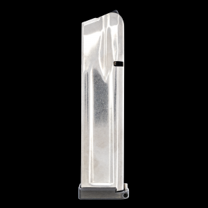 Atlas Gunworks 2011 Competition Stainless Steel .40 S&W 20-Round 140mm Magazine - Gray
