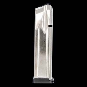 Atlas Gunworks 2011 Slidelock Stainless Steel .40 S&W 20-Round 140mm Magazine - Gray