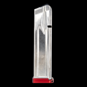 Atlas Gunworks 2011 Slidelock Stainless Steel .40 S&W 20-Round 140mm Magazine - Red
