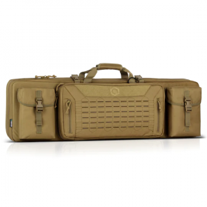 Savior Equipment Urban Warfare 46" Double Rifle Case - Dark FDE
