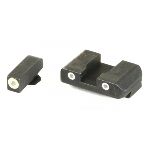 Ameriglo Proglo Sights for Glocks in 9mm, .40 S&W, .357 Sig White