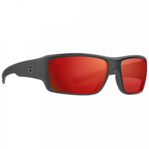 Magpul Ascent Polarized Shooting Glasses - Gray / Red Lens