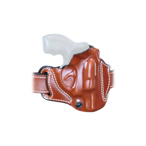DeSantis Gunhide Roscoe Cross Draw Right-Handed OWB Holster for S&W J-Frame 2" - Tan