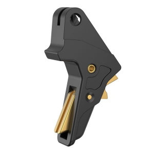 Tyrant Designs CNC Trigger for S&W M&P / M&P 2.0 Pistols - BLK/GOLD