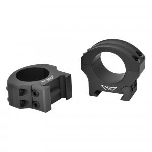 Warne Scope Mounts HyperLite 1" Scope Rings - Low