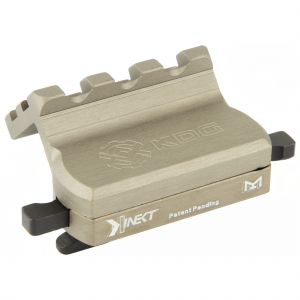 Kinetic Development Group Kinect MLOK Offset Surefire Mount - Brown