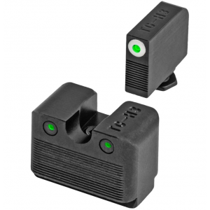 Truglo Tritium Pro Suppressor Height Night Sights For Glock MOS White